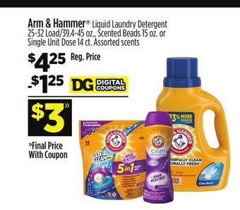 Dollar General Arm & hammer® offer
