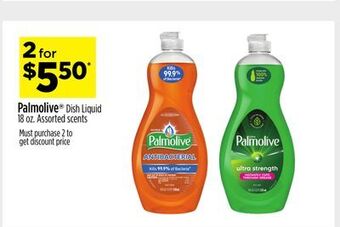Dollar General Palmolive dish liquid offer