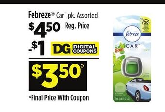 Dollar General Febreze® car offer