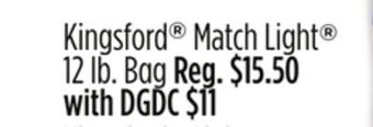 Dollar General Kingsford® match light® offer