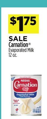 Dollar General Carnation® evaporated milk offer