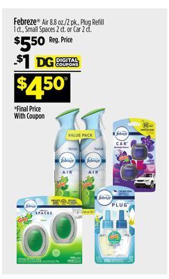 Dollar General Febreze® offer