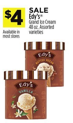 Dollar General Edy's® grand ice cream offer