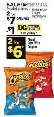 Dollar General Cheetos® offer