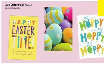 Dollar General Easter greeting cards offer