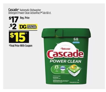 Dollar General Cascade® offer