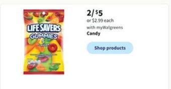 Walgreens Candy offer