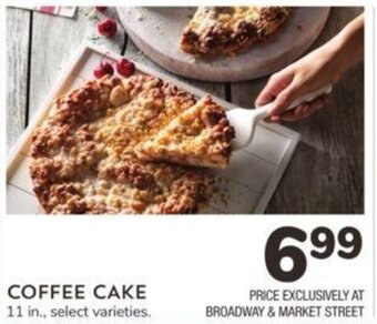 Albertsons Coffee Cake offer