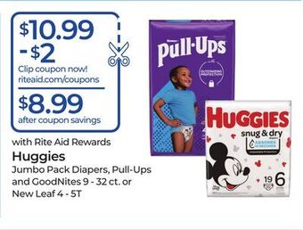 Rite Aid Huggies offer