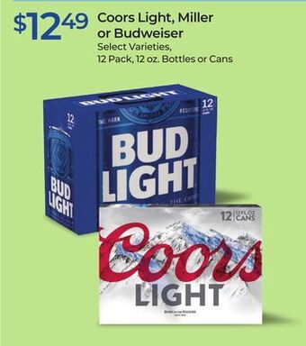 Rite Aid Coors light, miller or budweiser offer