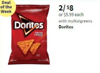Walgreens Doritos offer