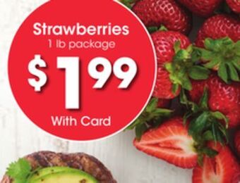 Kroger Strawberries offer