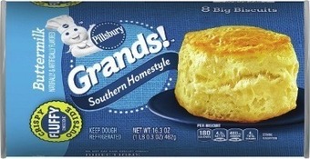 Kroger Pillsbury grands biscuits or crescent rolls offer