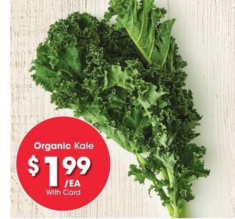 Kroger Organic kale offer