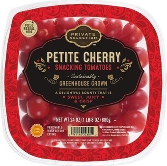 Kroger Private selection snacking tomatoes offer