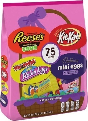 Kroger Hershey's or reese's party size easter snack size candy mix offer