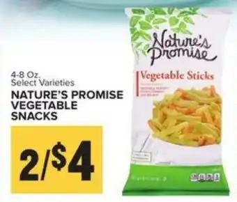 Food Lion Nature's Promise Vegetable Snacks 4-8 oz offer