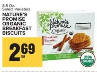 Food Lion Nature's Promise Organic Breakfast Biscuits 8.8 oz offer