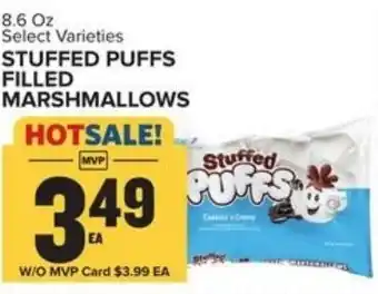 Food Lion Stuffed Puffs Filled Marshmallows 8.6 oz offer