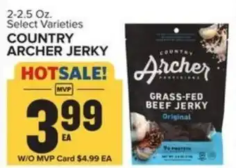 Food Lion Country Archer Jerky 2-2.5 oz offer