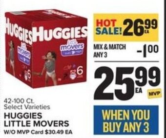 Food Lion Huggies Little Movers offer