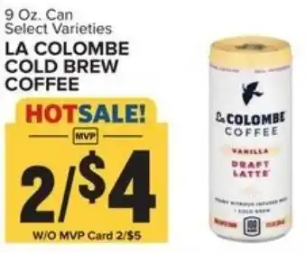 Food Lion La Colombe Cold Brew Coffee 9 oz offer
