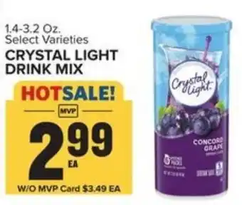Food Lion Crystal Light Drink Mix 1.4-3.2 oz offer