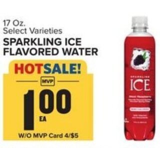Food Lion Sparkling Ice Flavored Water 17 oz offer