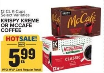 Food Lion Krispy Kreme Or McCafé Coffee offer