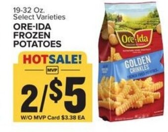 Food Lion Ore-ida Frozen Potatoes 19-32 oz offer