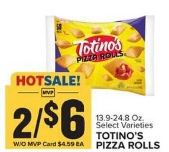 Food Lion Totino's Pizza Rolls offer