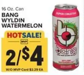 Food Lion Bang Wyldin Watermelon 16 oz offer