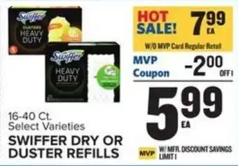 Food Lion Swiffer Dry Or Duster Refills offer