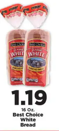 IGA Best Choice White Bread 16 oz offer