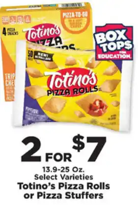 IGA Totino's Pizza Rolls Or Pizza Stuffers offer