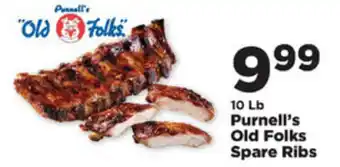 IGA Purnell's Old Folks Spare Ribs offer