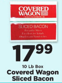 IGA Covered Wagon Sliced Bacon offer