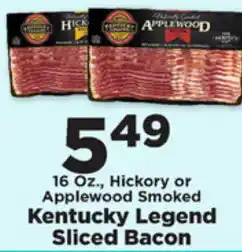 IGA Kentucky legend Sliced Bacon 16 oz offer