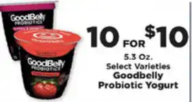 IGA Goodbelly Probiotic Yogurt offer