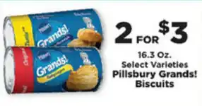IGA Pillsbury Grands! Biscuits 16.3 oz offer
