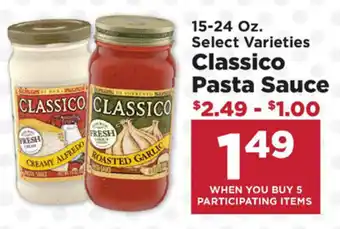 IGA Classico Pasta Sauce 15-24 oz offer