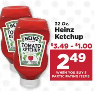 IGA Heinz Ketchup 32 oz offer