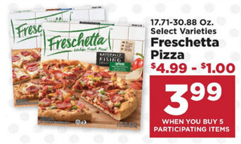 IGA Freschetta Pizza offer