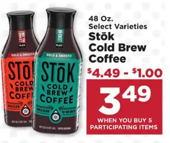 IGA Stok Cold Brew Coffee 48 oz offer