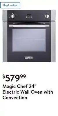 Walmart Magic chef 24 electric wall oven with convection offer