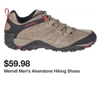 Dick's Sporting Goods Merrell men's alverstone hiking shoes offer