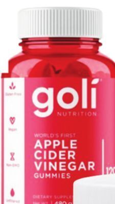 Ocean State Job Lot Goli apple cider vinegar gummies offer