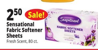 Ocean State Job Lot Sensational fabric softener sheets offer