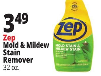 Ocean State Job Lot Zep mold stain & mildew stain remover offer