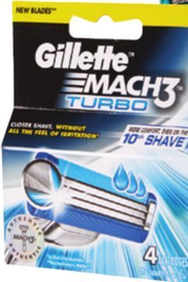 Ocean State Job Lot Gillette mach3 turbo 4 ct. refills offer